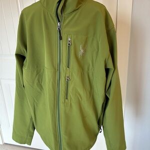 Spyder Olive Green Outdoor Jacket
